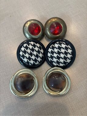 ✨ Statement Earrings Bundle – 3 Pairs